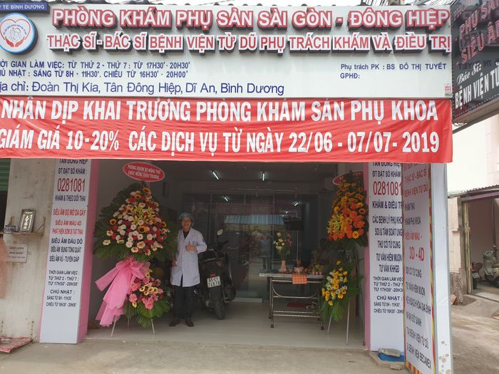 Phòng khám Sản Phụ Sài Gòn-Đông Hiệp - BS Từ Dũ - Hình ảnh 1