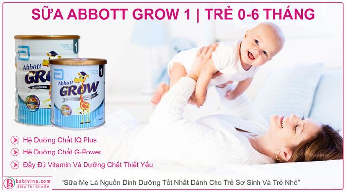 Sữa công thức Abbott Grow 1 hình ảnh 1