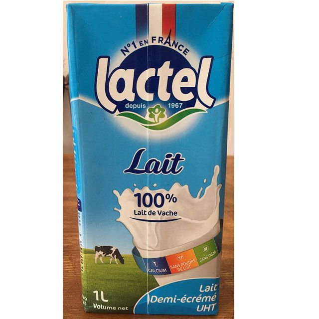 Hình ảnh sữa tươi ít béo Lactel 1