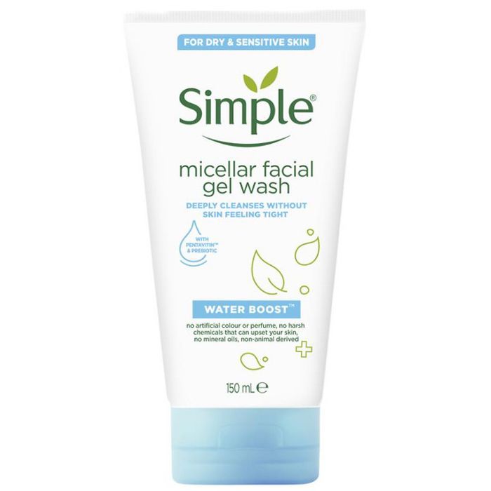 Hình ảnh 1 của Gel Rửa Mặt Không Xà Phòng, Kiềm Dầu và Ngừa Mụn Cho Da Nhạy Cảm Simple Purifying Gel Wash