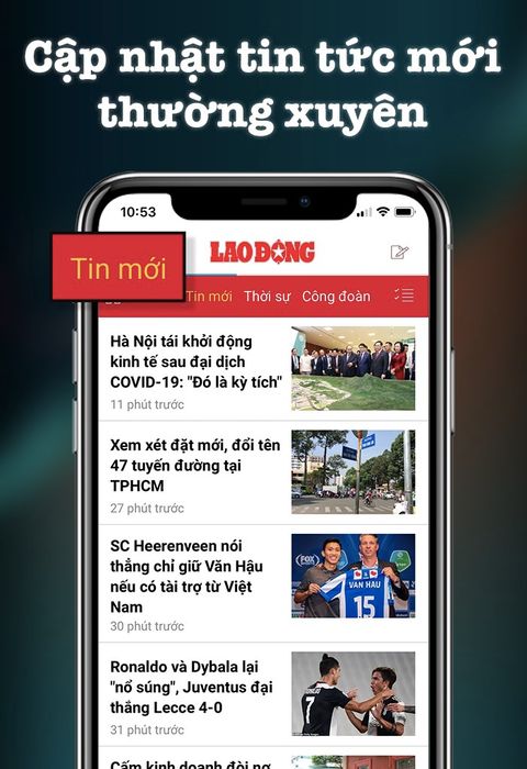 Hình ảnh của Báo Lao Động
