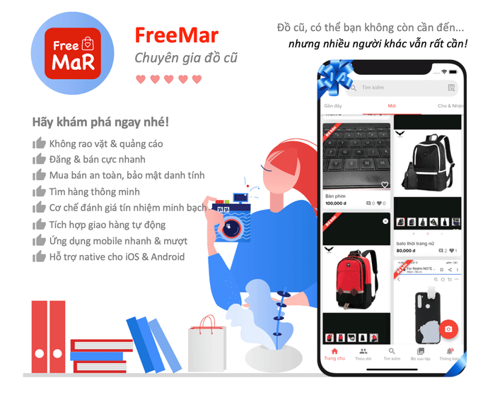 FreeMar - Chuyên gia đồ cũ ảnh 1
