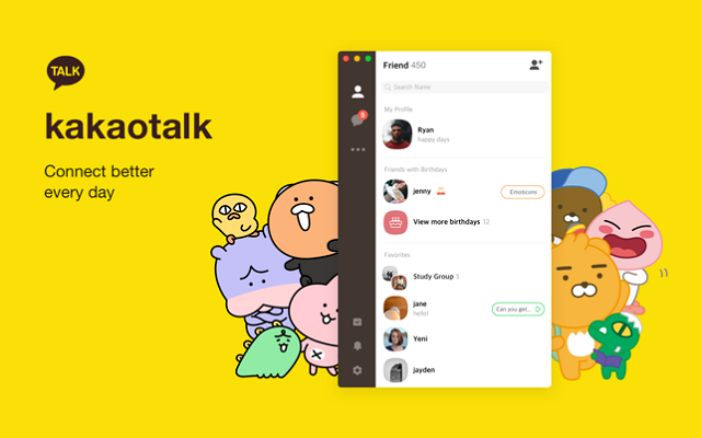 KakaoTalk: Ứng dụng nhắn tin hình ảnh 1