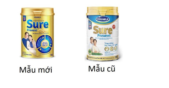 Hình ảnh 2 của sữa bột Vinamilk Sure Prevent