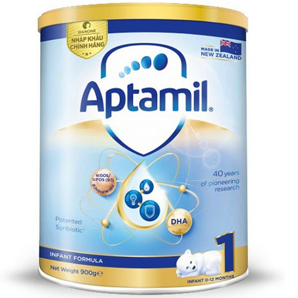 Hình ảnh 1 của Sữa bột Aptamil New Zealand số 1, hộp thiếc 900g