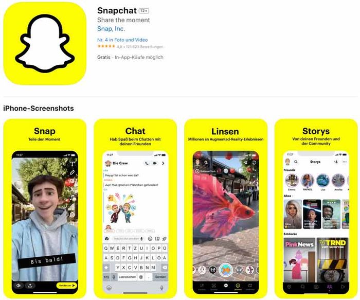Snapchat phiên bản 2