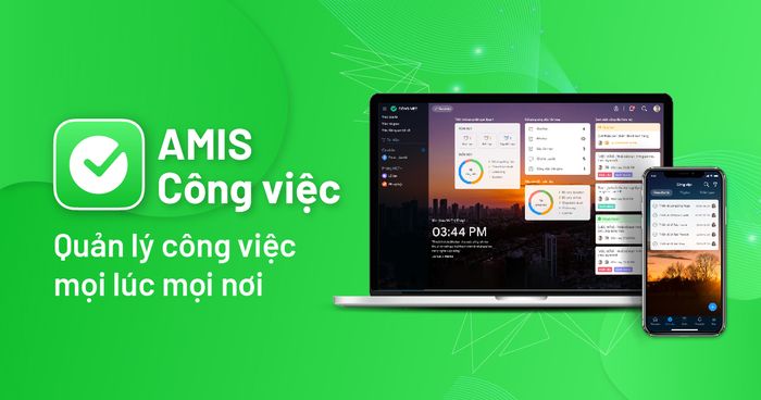 Phần mềm quản lý công việc AMIS hình 1