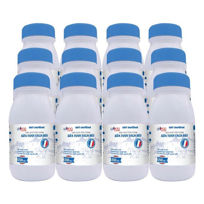 Hình ảnh sữa tách béo Lecoq 1