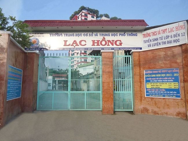 Hình ảnh Trường THCS và THPT Lạc Hồng 1