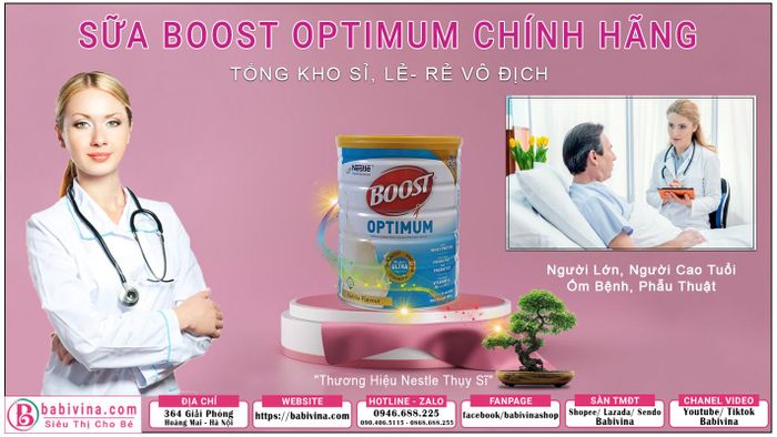 Hình ảnh Sữa Nestlé Boost Optimum
