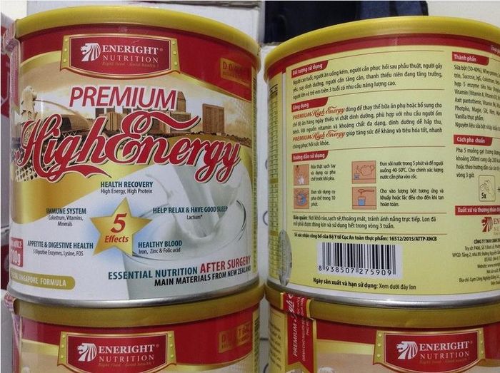 Hình ảnh Sữa Premium High Energy 1
