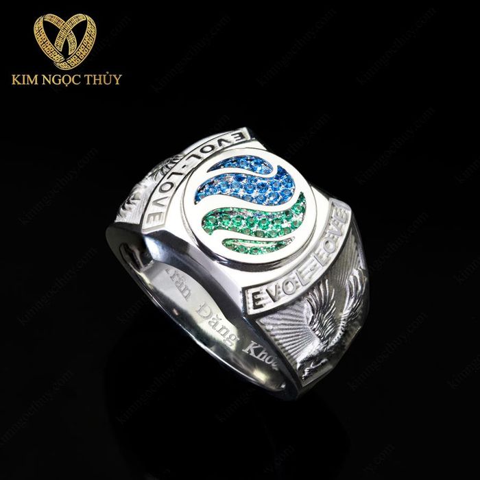 Hình ảnh 1 của Nhẫn Cưới Kim Ngọc Thủy