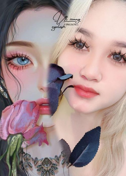 Ut Zenny (Út eyelash nối mi) hình 2