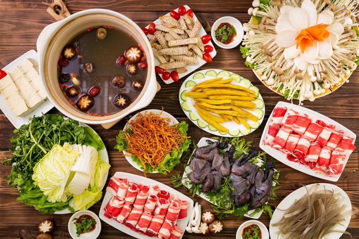 Ảnh về set lẩu nấm