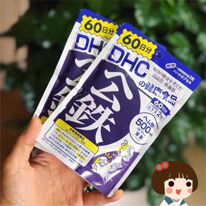 Viên bổ sung sắt DHC hình 2