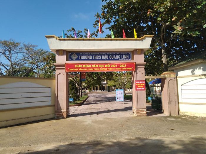 Hình ảnh 1 của Trường THCS Đậu Quang Lĩnh