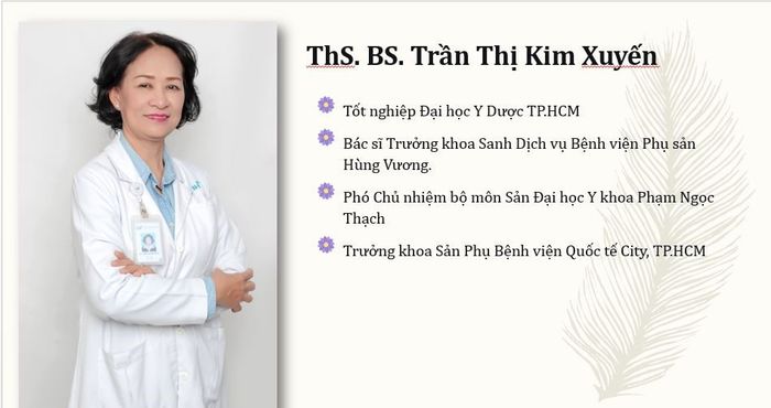 Ảnh 2 của Thạc sĩ, Bác sĩ Trần Thị Kim Xuyến