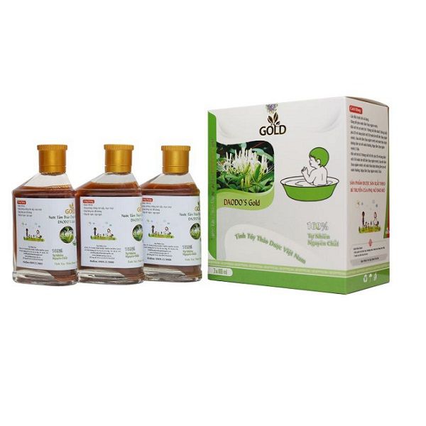 Nước tắm thảo dược Bảo Linh (hộp 3 chai) hình 2