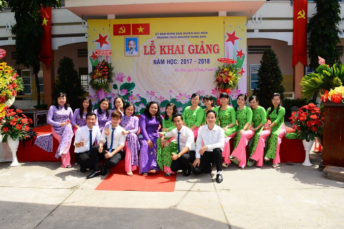Trường THCS Nguyễn Hồng Đào hình 1