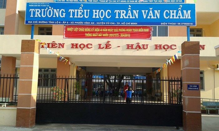Hình ảnh Trường Tiểu học Trần Văn Chẩm 1