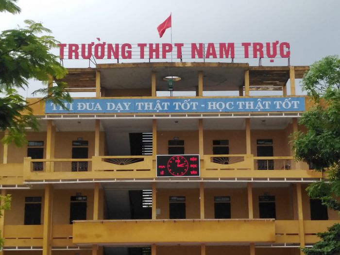 Hình ảnh Trường THPT Nam Trực lần 1