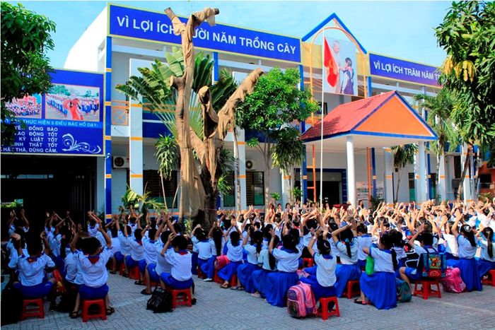 Trường Tiểu Học Bán Trú, Nội Trú Nhựt Tân - Hình ảnh 1