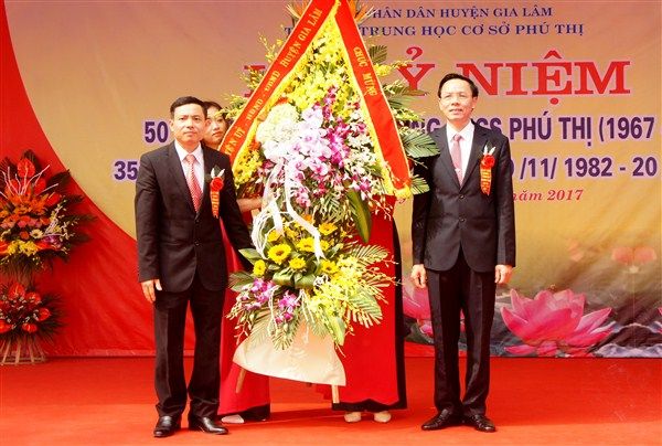 Hình ảnh Trường THCS Phú Thị 1