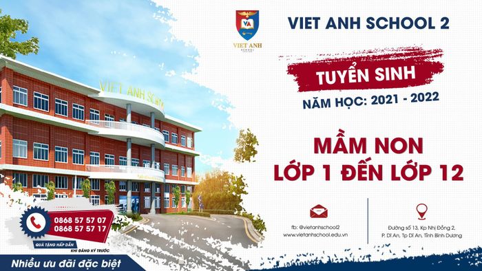 Trường Tiểu Học và Trung Học Việt Anh 2 - Hình ảnh 1