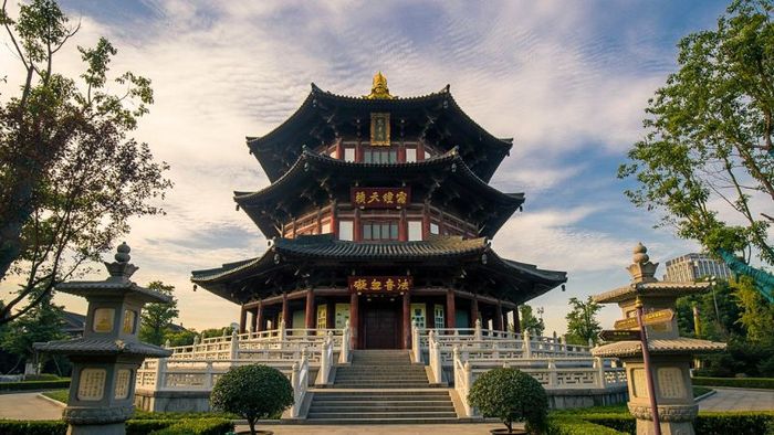 Hàn Sơn Tự nằm ở Phong Kiều, Tô Châu