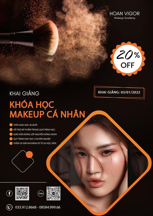 Hình ảnh 1 tại HOAN VIGOR Makeup Academy