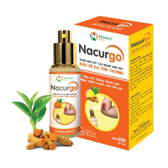 Hình ảnh sản phẩm Nacurgo - Dung dịch xịt bảo vệ da số 2