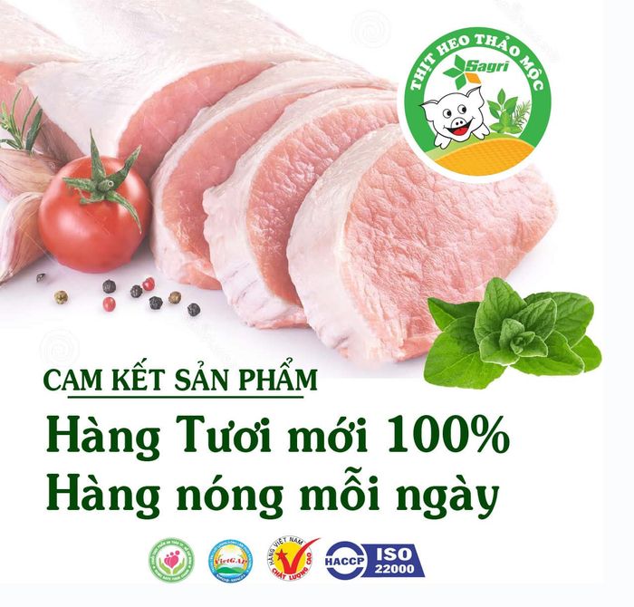 Thịt Heo Vietgap Sagrifood hình ảnh 2