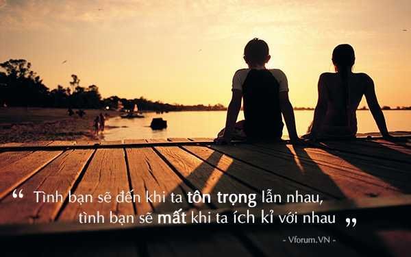 Tình bạn không phải là điều gì vĩ đại, mà là sự kết hợp của hàng triệu điều nhỏ nhặt. ảnh 2