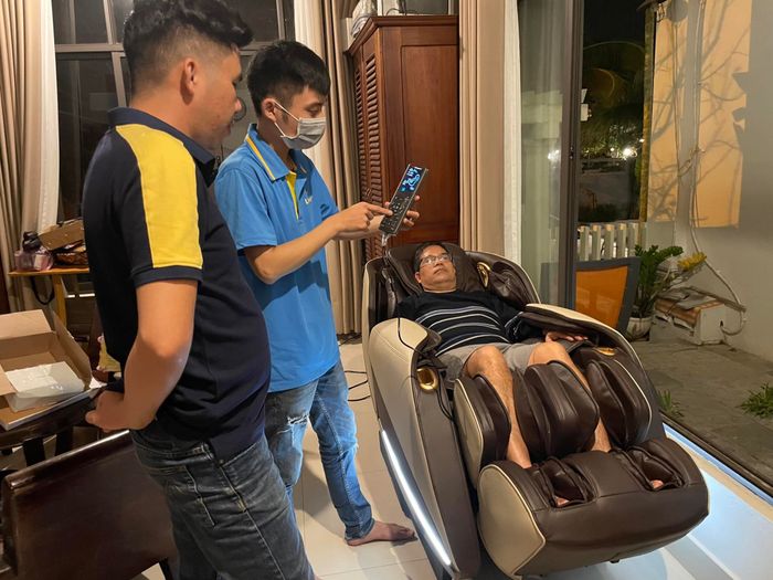 Hình ảnh ghế massage Lifesport 2