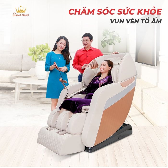 Hình ảnh ghế massage Queen Crown 1