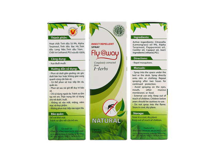 Bình xịt muỗi Fly@way Bảo Linh hình ảnh 2