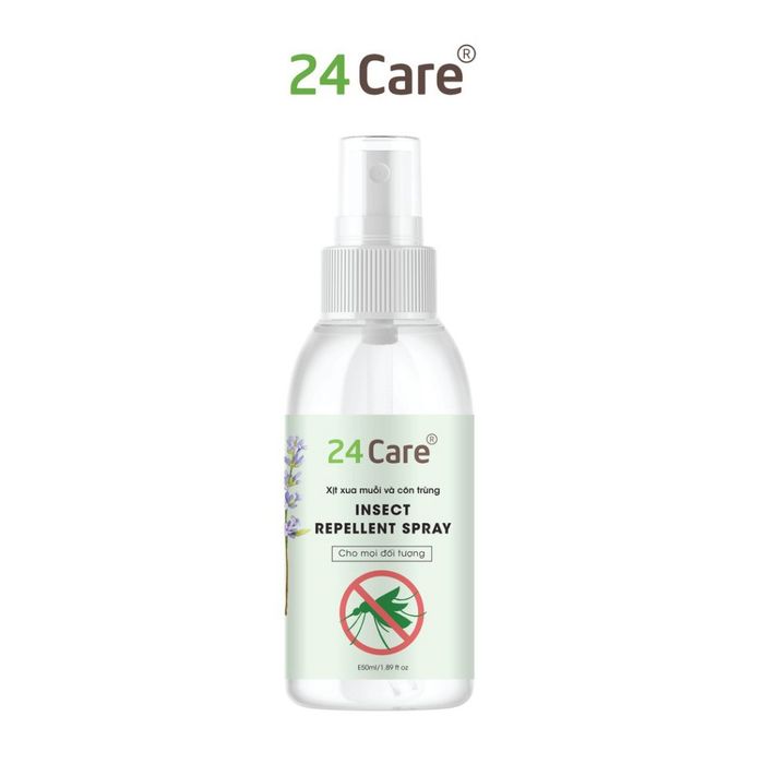 Xịt Đuổi Muỗi Và Côn Trùng 24Care - Hình ảnh 1