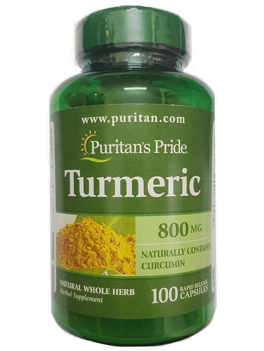 Hình ảnh Tinh chất nghệ Puritan's Pride-Turmeric 800mg 100 viên 1