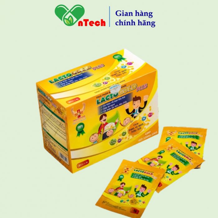 Hình ảnh Men cốm tiêu hóa Goldwings Lactogold Plus 1