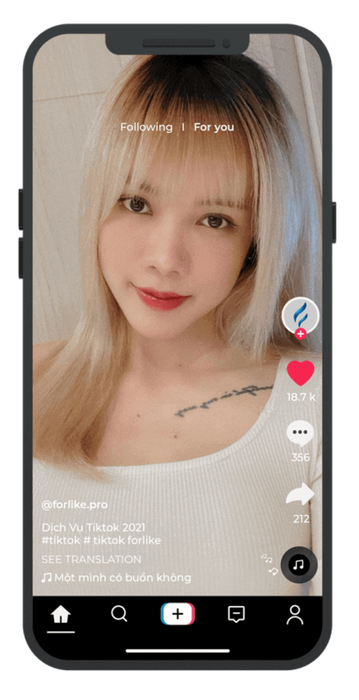 Hình ảnh Dịch vụ Tăng Follow TikTok của ForLike 1