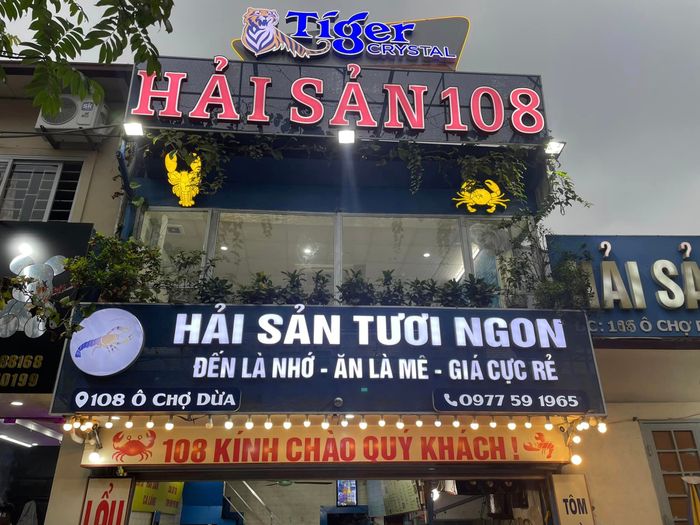 Ảnh 1 của Hải Sản Tươi Ngon - 108 Ô Chợ Dừa