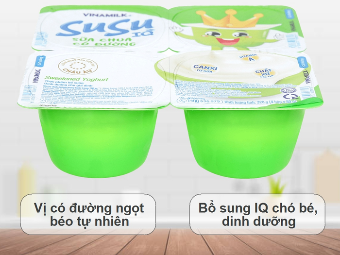 Hình ảnh sữa chua SuSu IQ 2