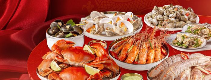 Buffet Hải Sản Hà Nội - Cửu Vân Long tại số 1 Thái Hà - Hình ảnh 3