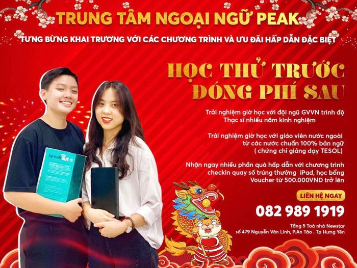 Hình ảnh Trung Tâm Ngoại Ngữ PEAK - 1