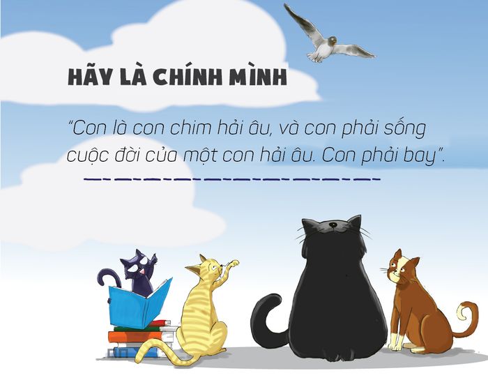 Câu chuyện về chú mèo dạy hải âu bay ảnh minh họa 2