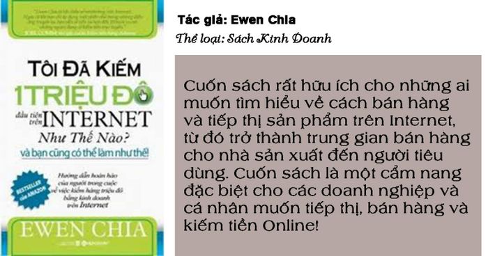 Hình ảnh cuốn sách Cách tôi kiếm triệu đô đầu tiên trên Internet - 1