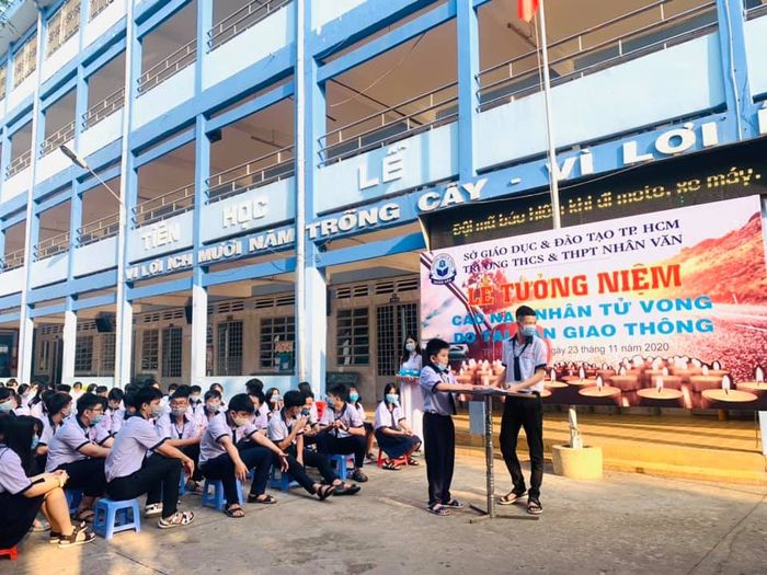 Hình ảnh Trường THCS & THPT Nhân Văn số 2