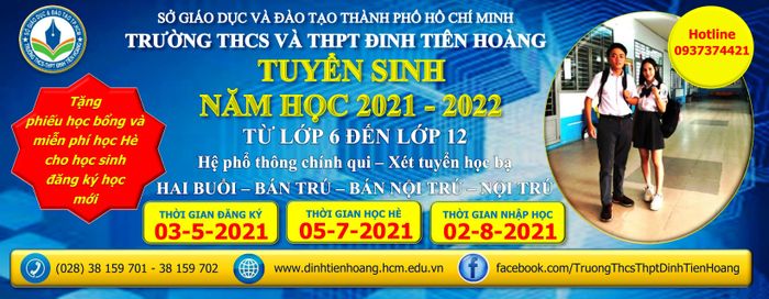 Ảnh 1 của Trường THCS & THPT Đinh Tiên Hoàng