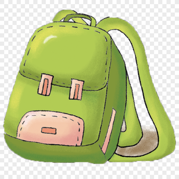 Cặp có hai ngăn lớn và nhiều ngăn nhỏ. Hình ảnh 2