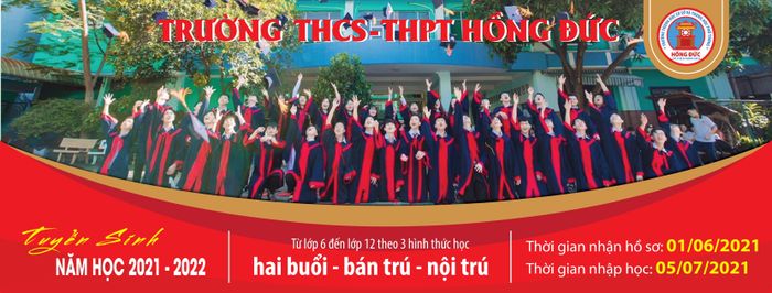 Hình ảnh TRƯỜNG THCS & THPT HỒNG ĐỨC số 2